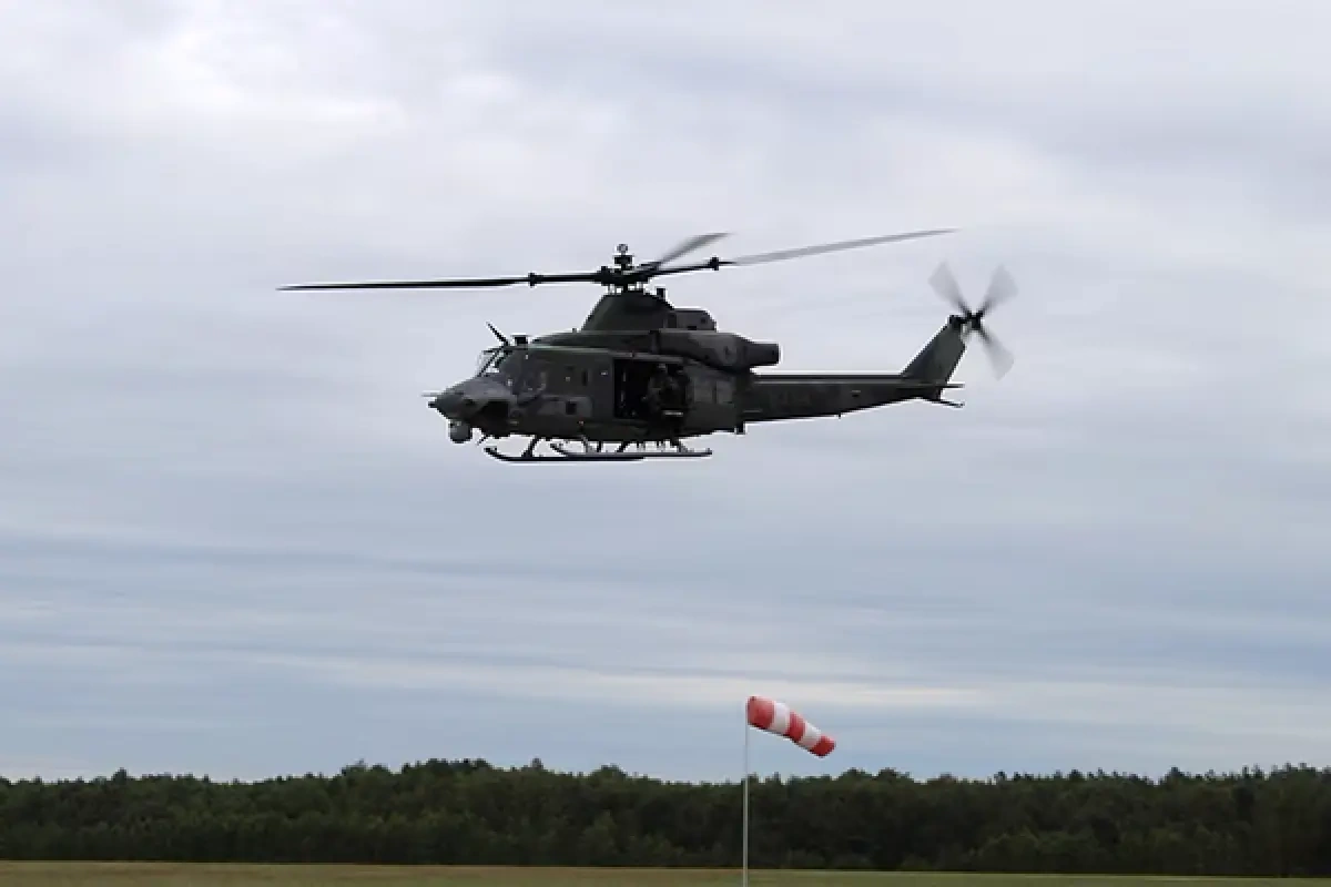 Çexiyada hərbi helikopter qəzaya uğradı