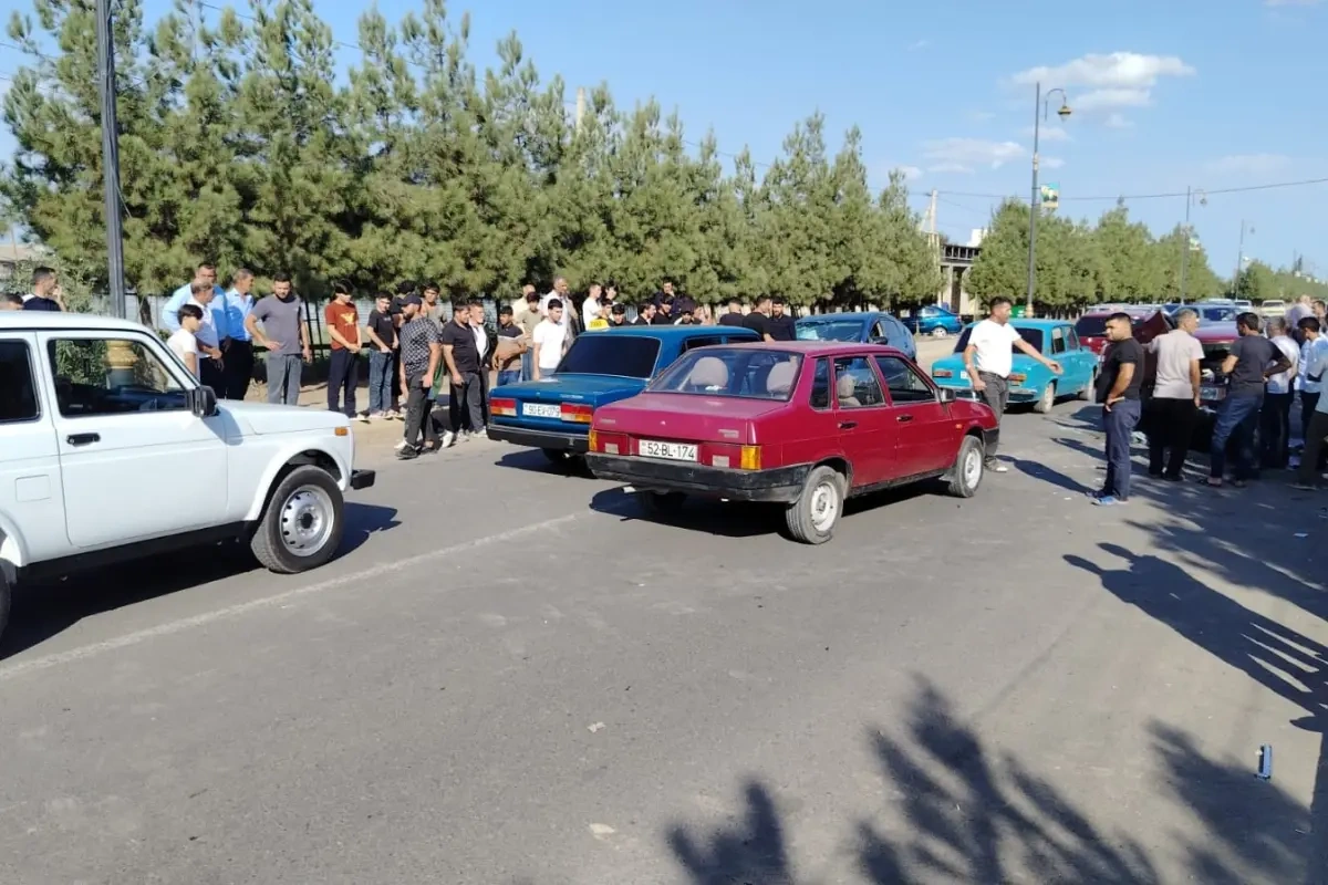 Cəlilabadda zəncirvari qəza - Yaralılar var