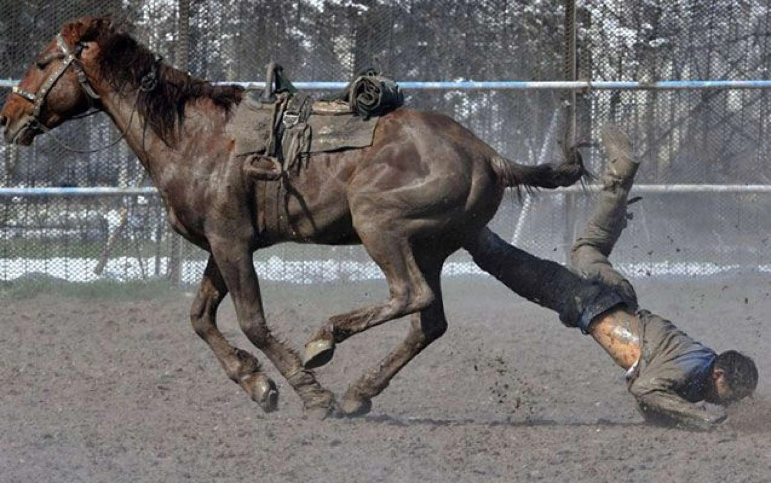 Masallıda atdan yıxılan kişi öldü