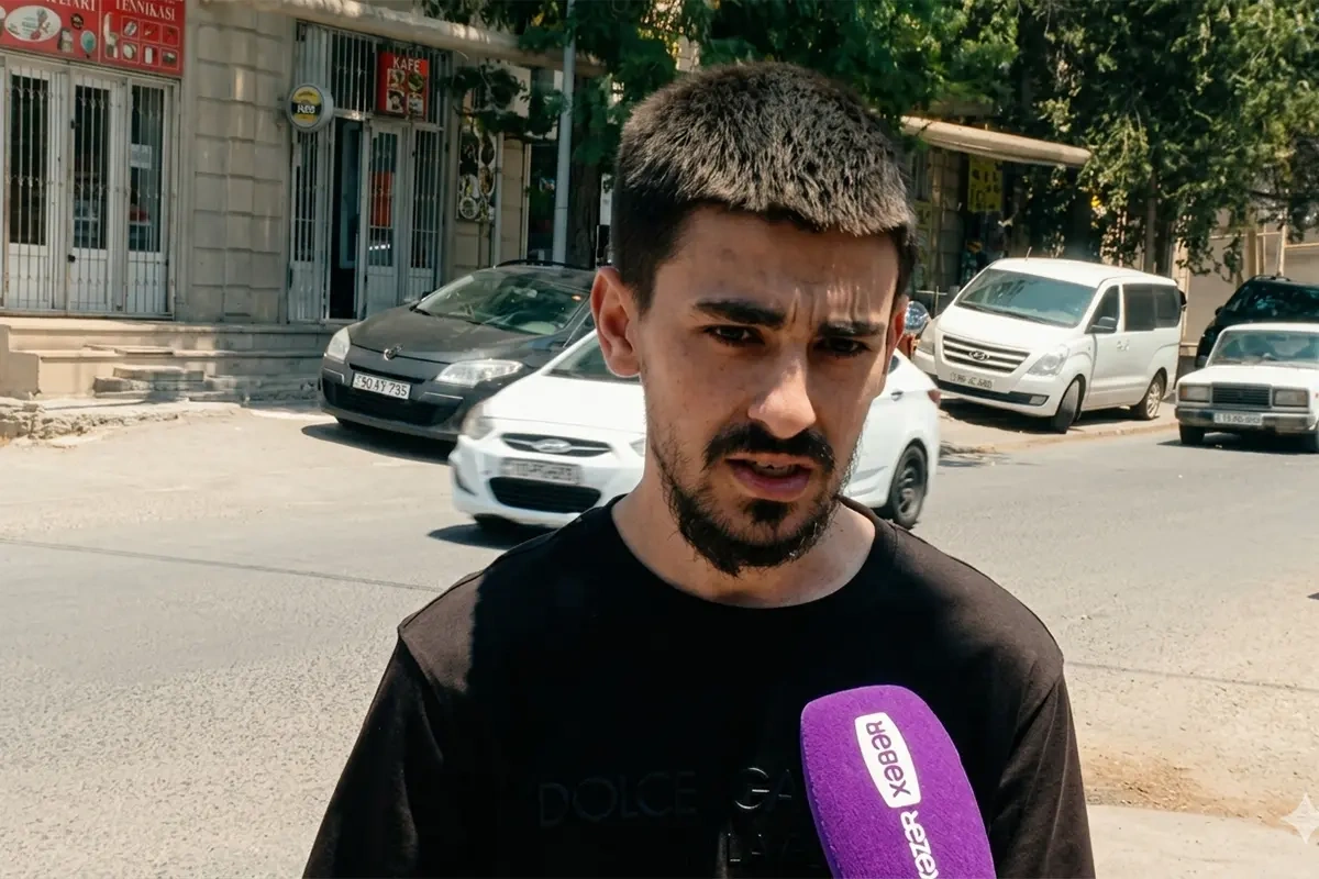 Üstündən avtobus keçən qadının nəvəsi danışdı - Video