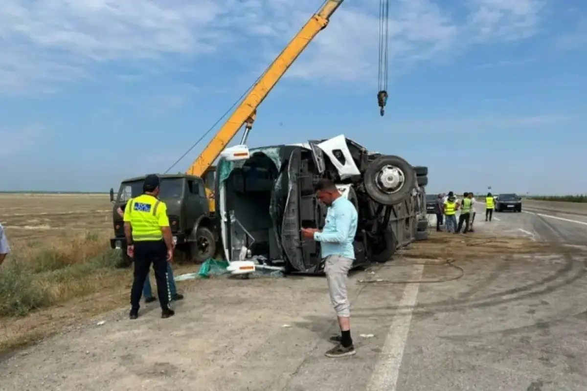 Hacıqabulda ağır qəzada xəsarət alanların vəziyyəti açıqlandı