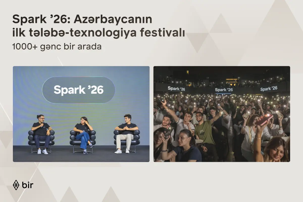 Bir 1000-dən çox gənci “Spark ’26” festivalında bir araya gətirib