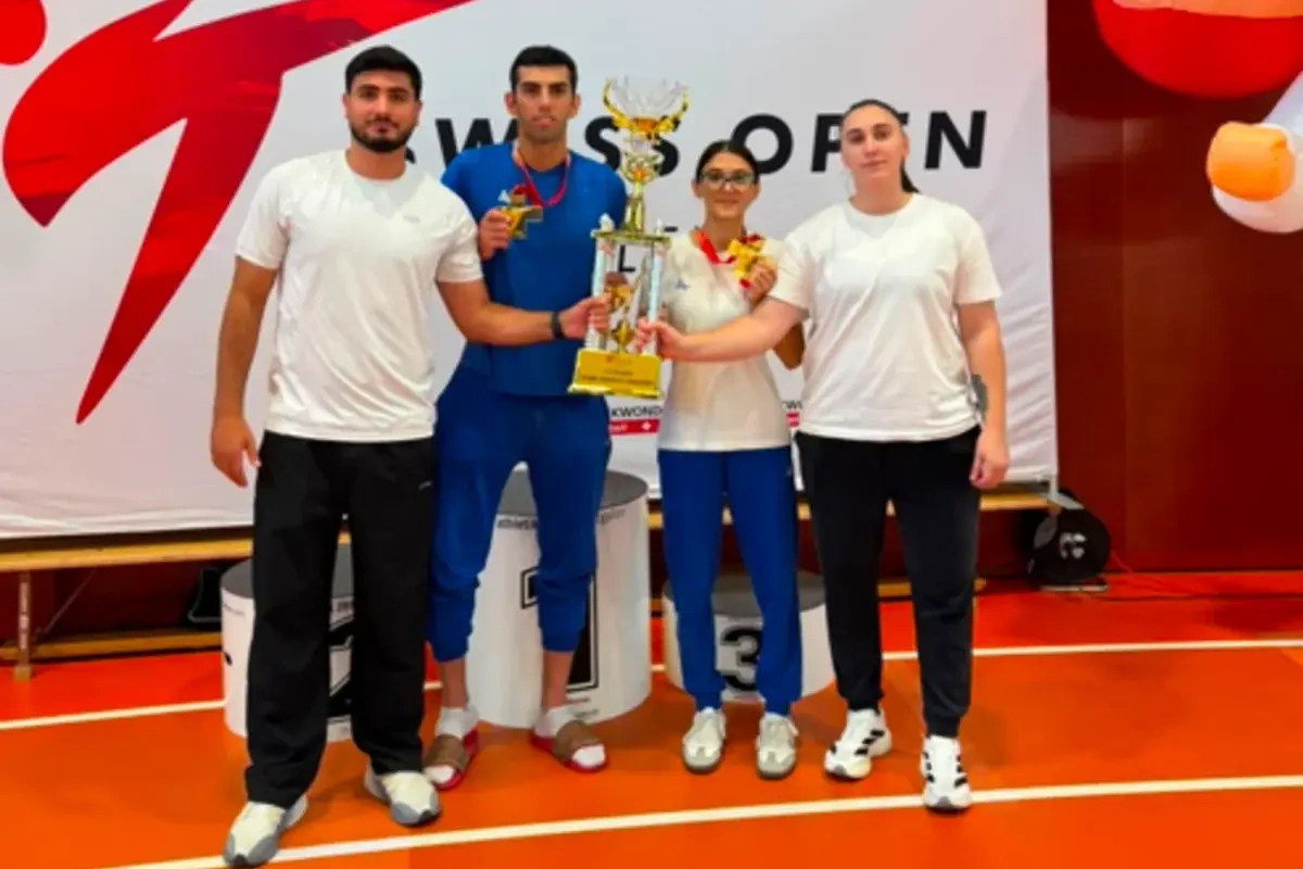 Azərbaycan taekvondoçuları İsveçrədə beynəlxalq turnirin qalibi oldu