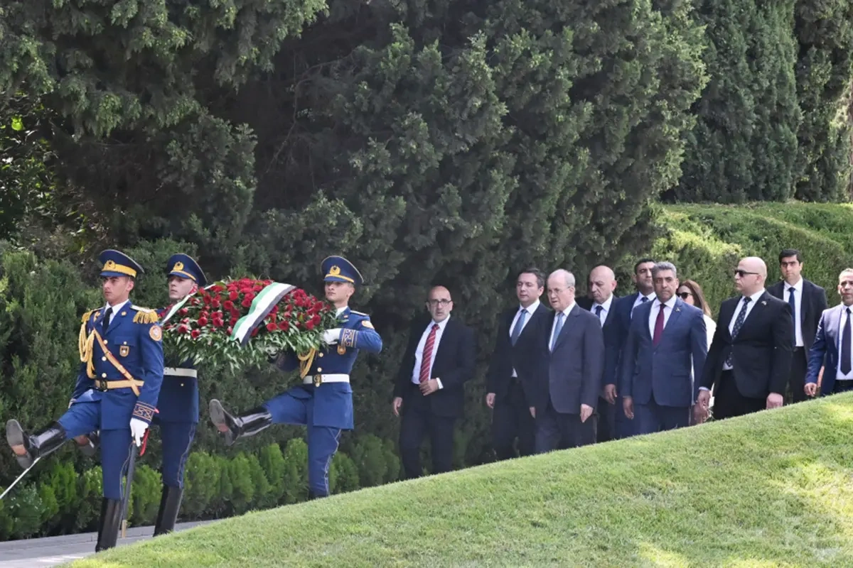 Fələstinin Baş naziri Fəxri xiyabanda - Fotolar