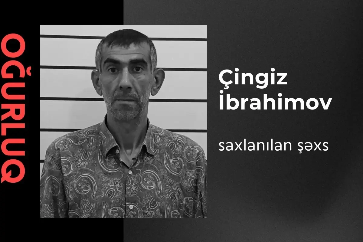 Evlərdən və şadlıq sarayından oğurluq edən şəxs saxlanıldı