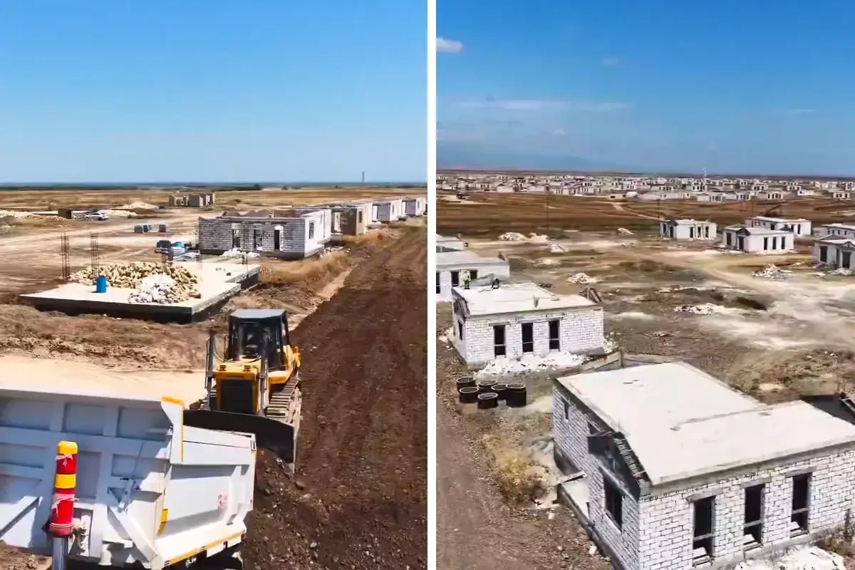 Baş Qərvənddə tikinti işləri davam etdirilir