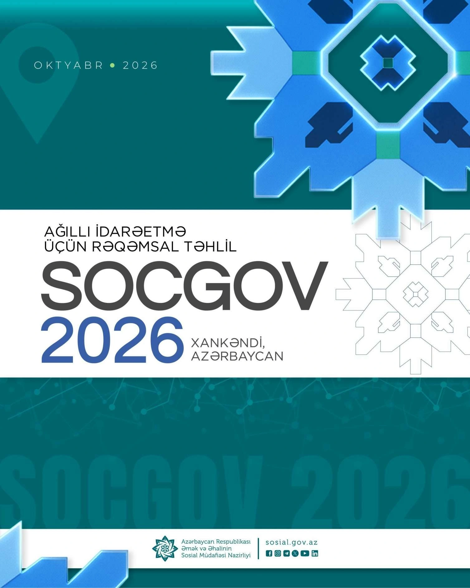 Xankəndi “SocGov 2026” beynəlxalq konfransına ev sahibliyi edəcək