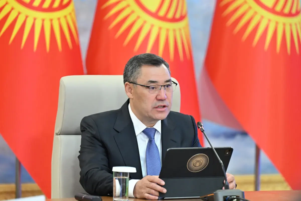 Sadır Japarov “Heydər Əliyev” ordeni ilə təltif edildi