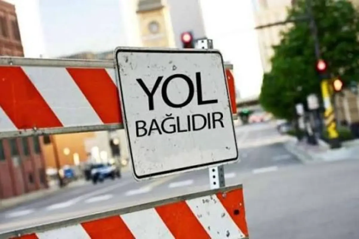 Sabah bu yolda hərəkət qismən məhdudlaşdırılacaq