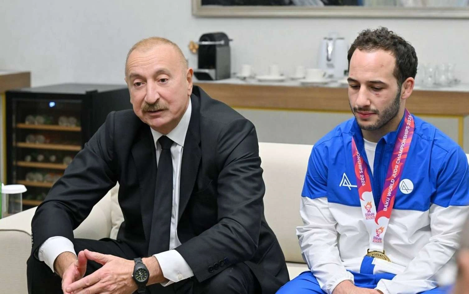 Əhməd Yusifov prezidentlə görüşündən yazdı: Qürurdur!