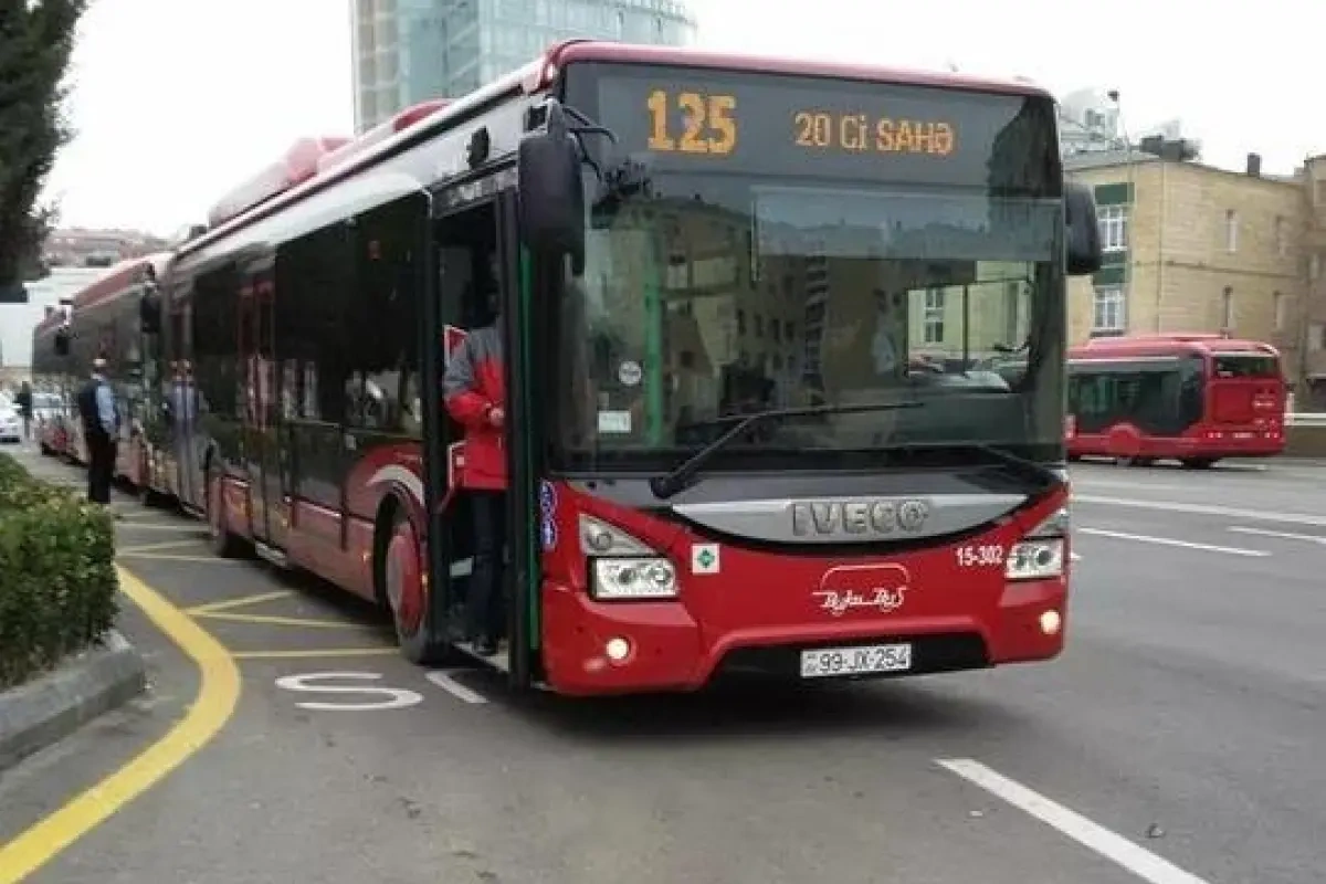 125 nömrəli avtobusda kondisioner sistemi işləmir? - RƏSMİ