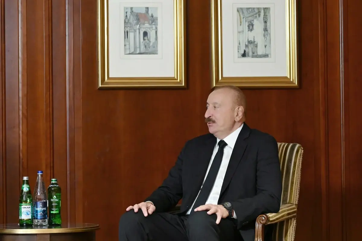 Prezident İlham Əliyev Mixael Harms ilə görüşdü