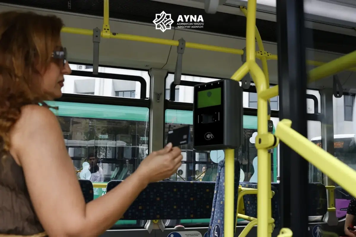 M1 nömrəli avtobuslarda YENİLİK