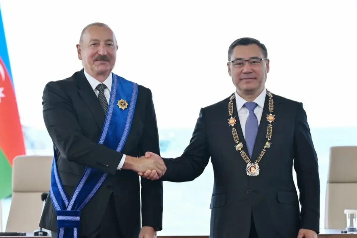 Qırğızıstan KİV Prezidentin səfərini işıqlandırmaqda davam edir - Fotolar