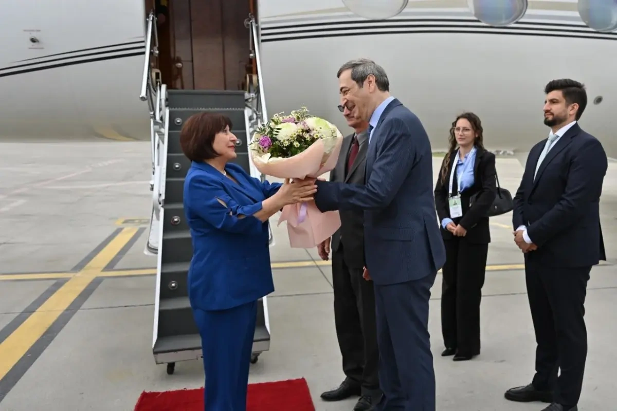 Sahibə Qafarova Serbiyaya getdi