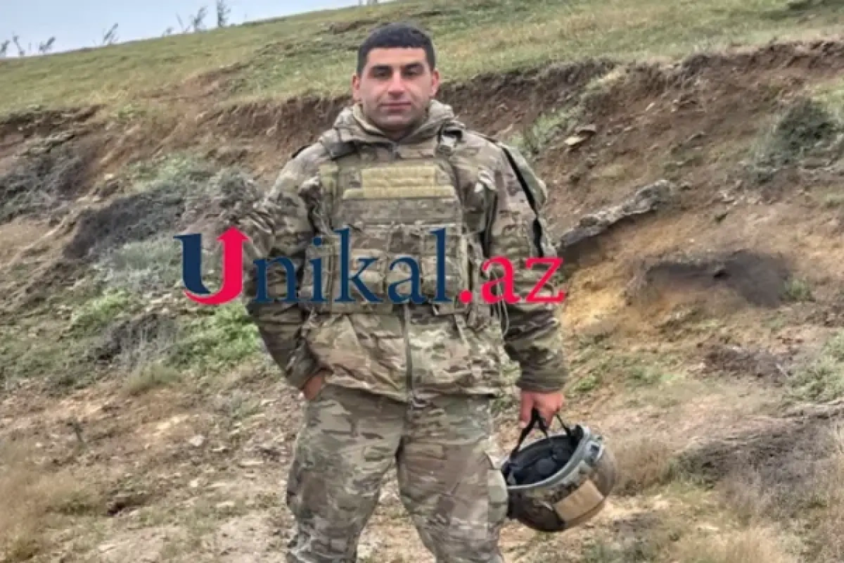Hərbçimiz yol qəzasında həlak oldu