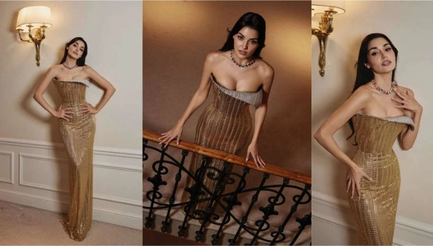 Hande Erçel "Kann"a Azərbaycan brendi ilə qatıldı -