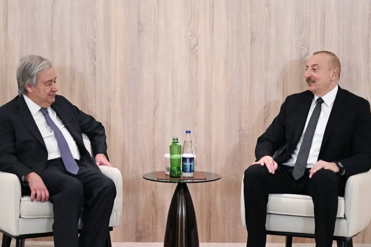 BMT-nin Baş katibi İlham Əliyevi təbrik etdi