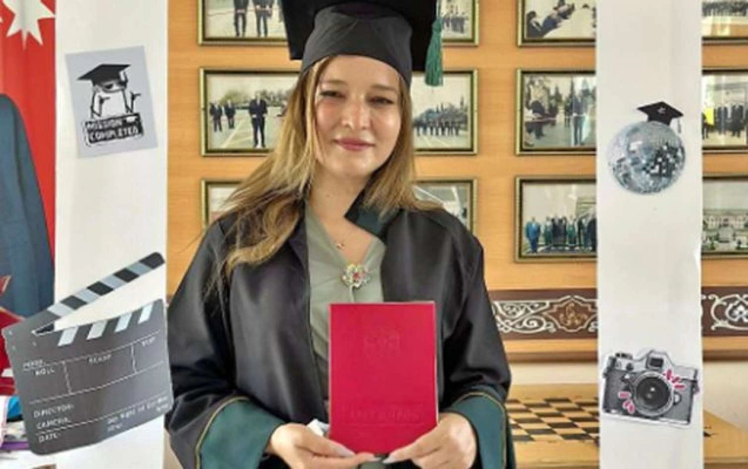 Şəhid anası tələbə adını qazandı