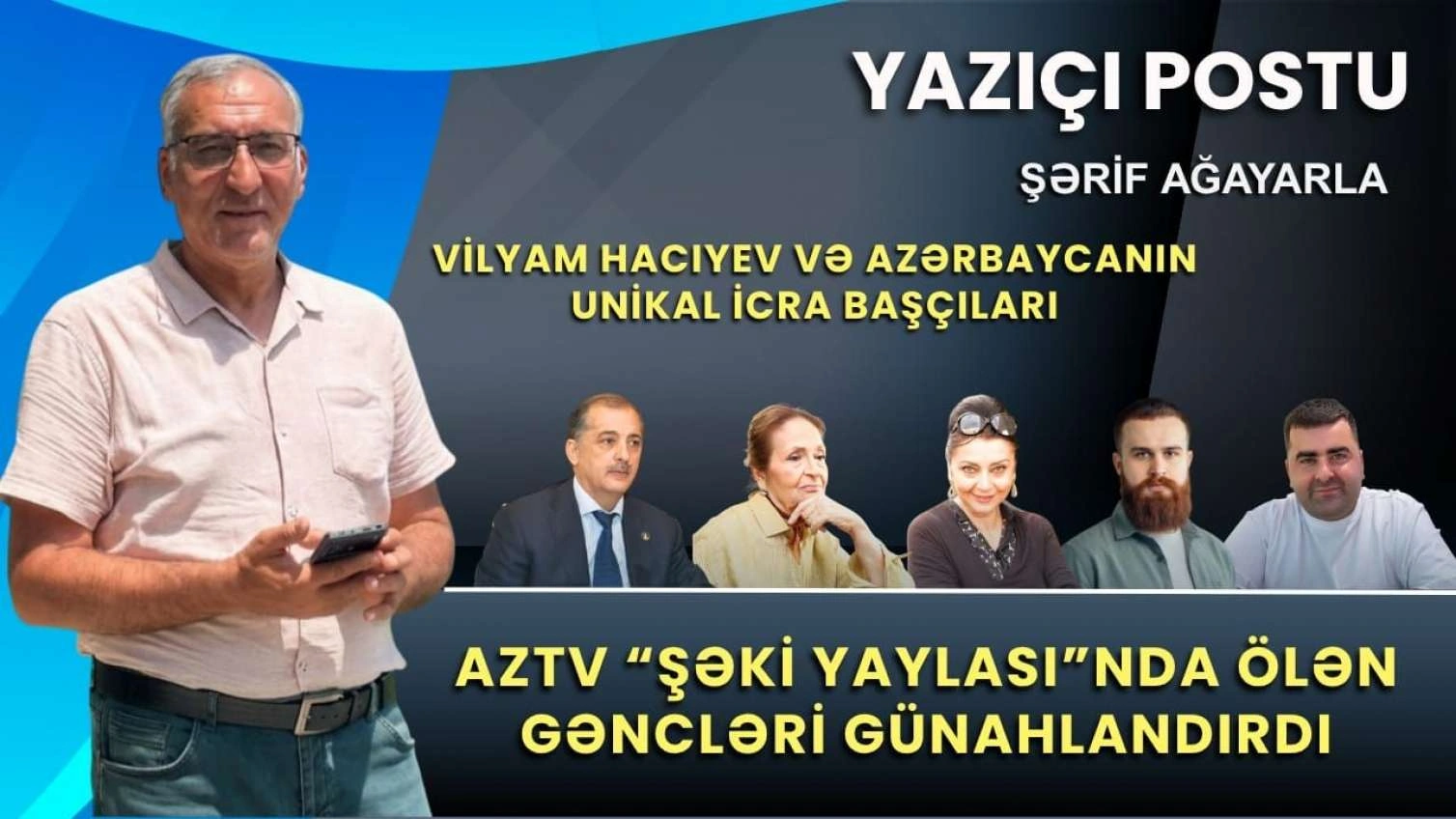 Xalq artistini qabağa verib, vəzifə tutmağa çalışırlar – VİDEO