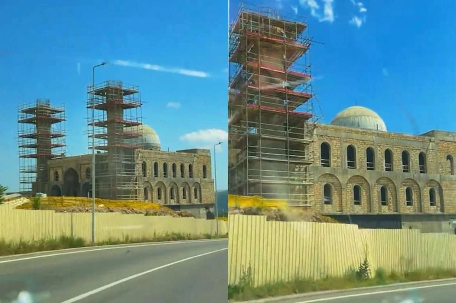 Regionun ən böyük məscidlərindən biri Laçında tikilir -