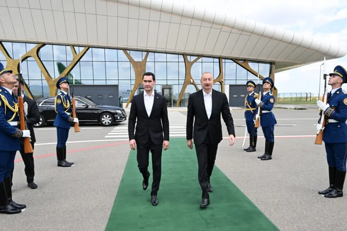 Prezidentin sosial media hesablarında Sərdar Berdiməhəmmədovun Azərbaycana səfərinə dair videoçarx paylaşıldı