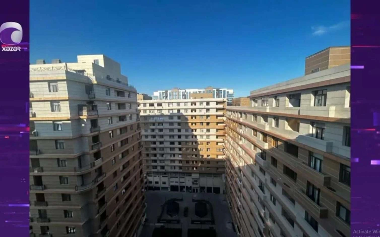 15 mərtəbəli binanın damında mənzil tikib, satışa çıxardılar