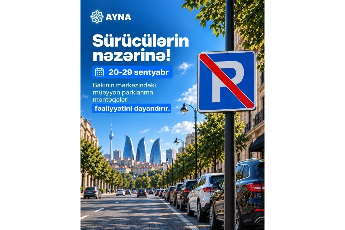 Bəzi parklanma məntəqələrinin fəaliyyəti dayandırılacaq — SƏBƏB