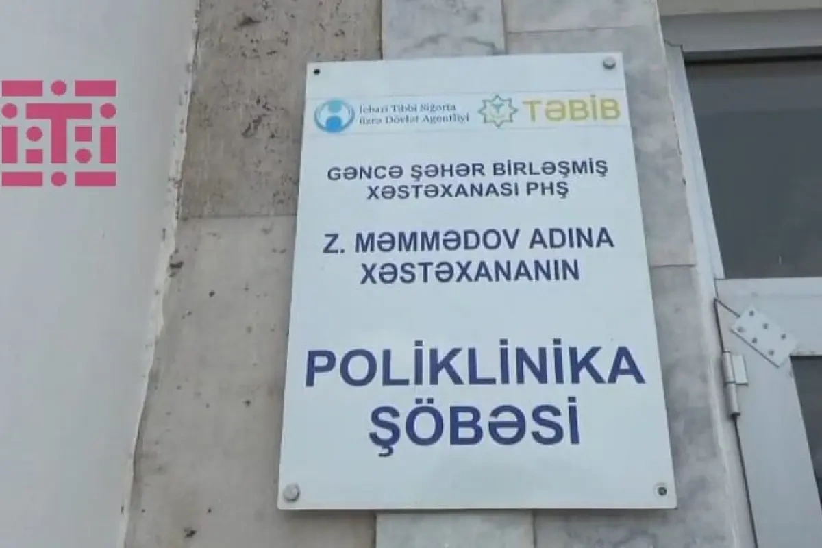 Gəncədə həkimlə mübahisə edən şəxs poliklinikanı yandırmağa çalışdı