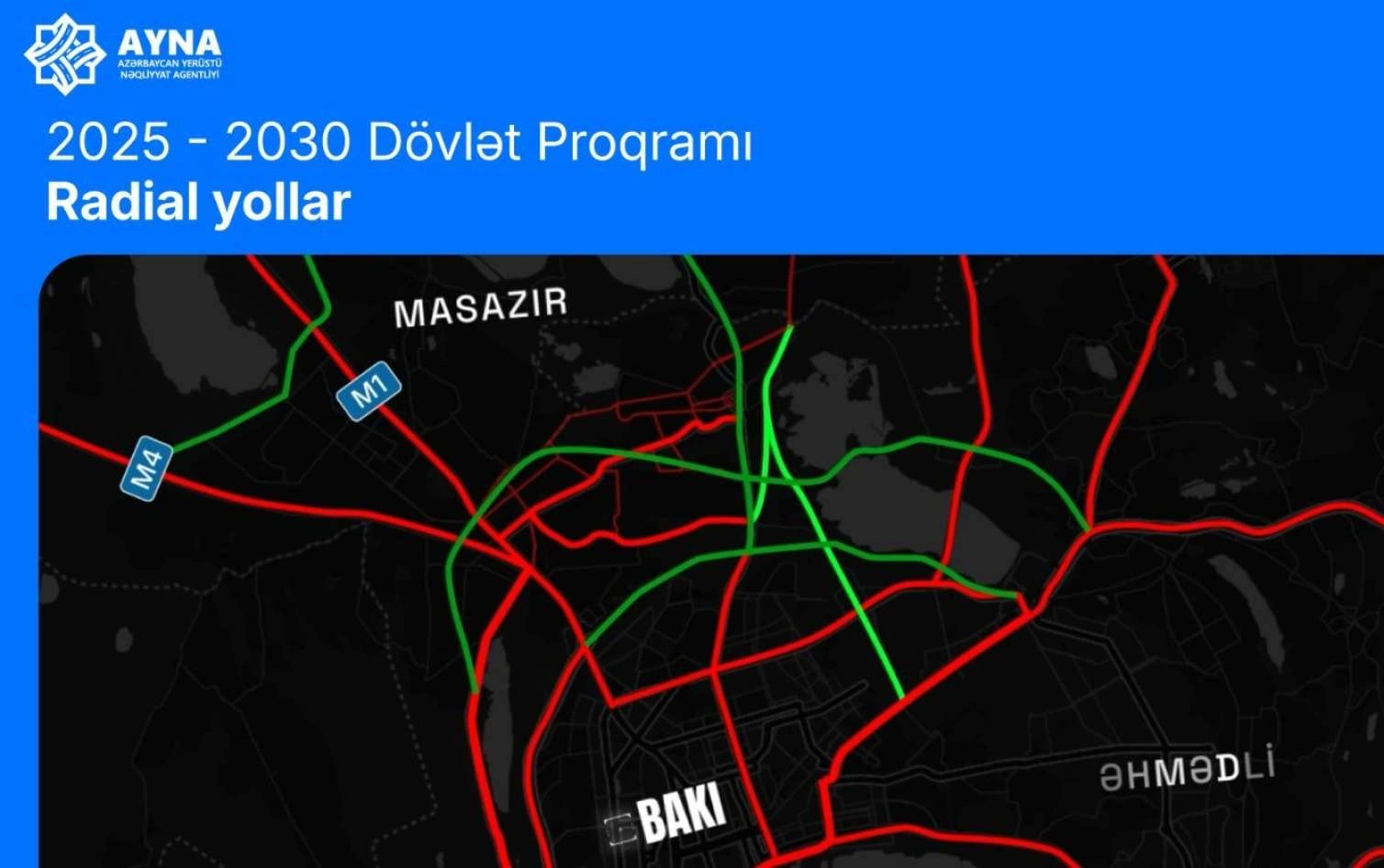 Bakıda yeni yol salınacaq - Bu prospektlərlə birləşəcək