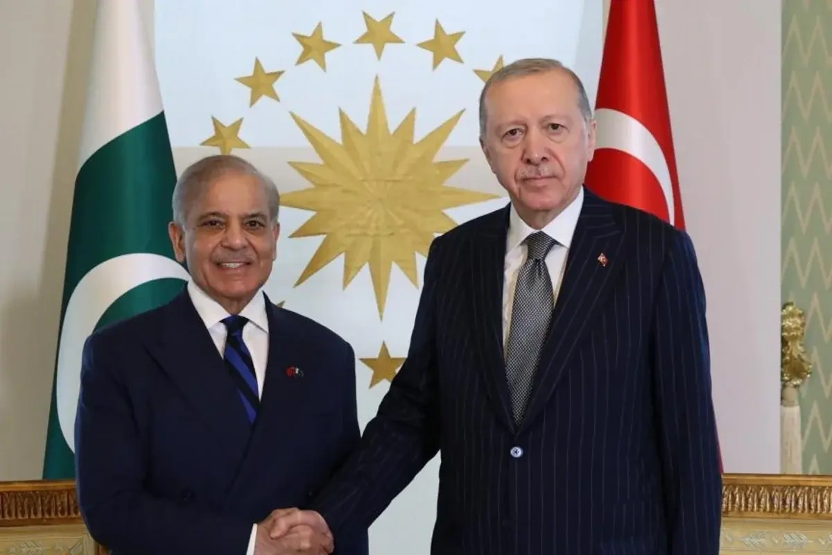 Ərdoğan və Şahbaz Şərif birgə bəyanatlarla çıxış ediblər