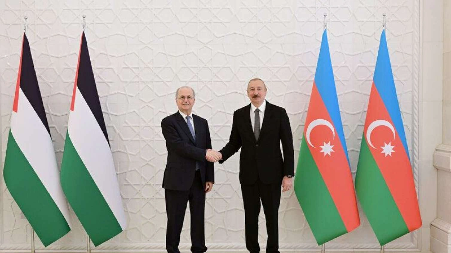 Prezident İlham Əliyev Fələstinin Baş nazirini qəbul etdi