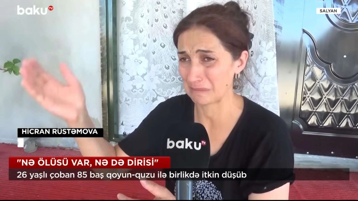 Salyanda itkin düşən çobanın anası dəhşətli təfərrüatı AÇIQLADI: Heyvanlar Bakıda satışa çıxarılıb? -