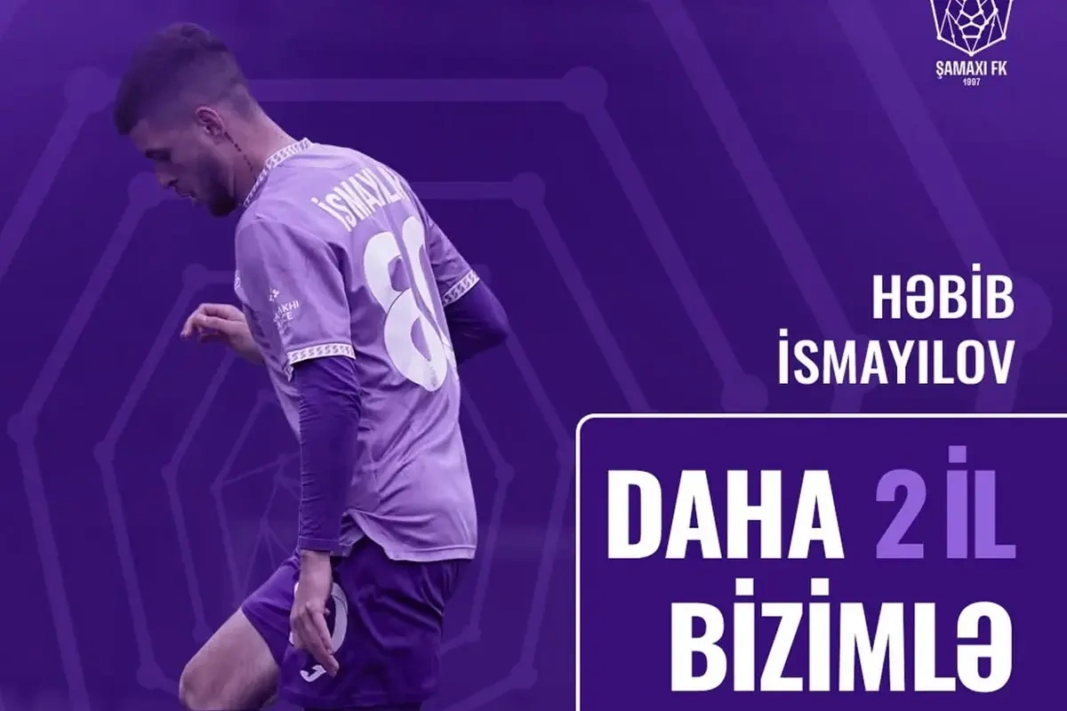 "Şamaxı" klubu futbolçusu ilə yeni müqavilə bağladı