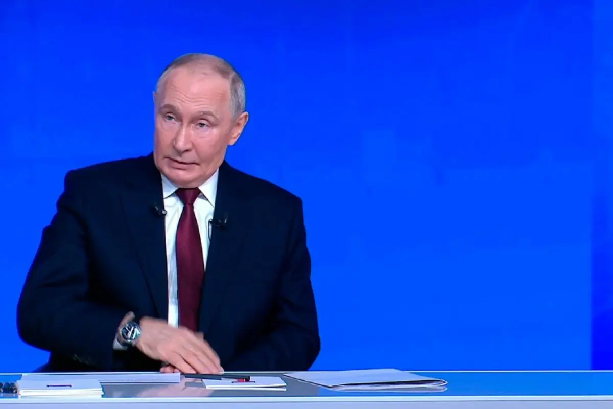 Putin seçkilərdə belə səs verdi - VİDEO