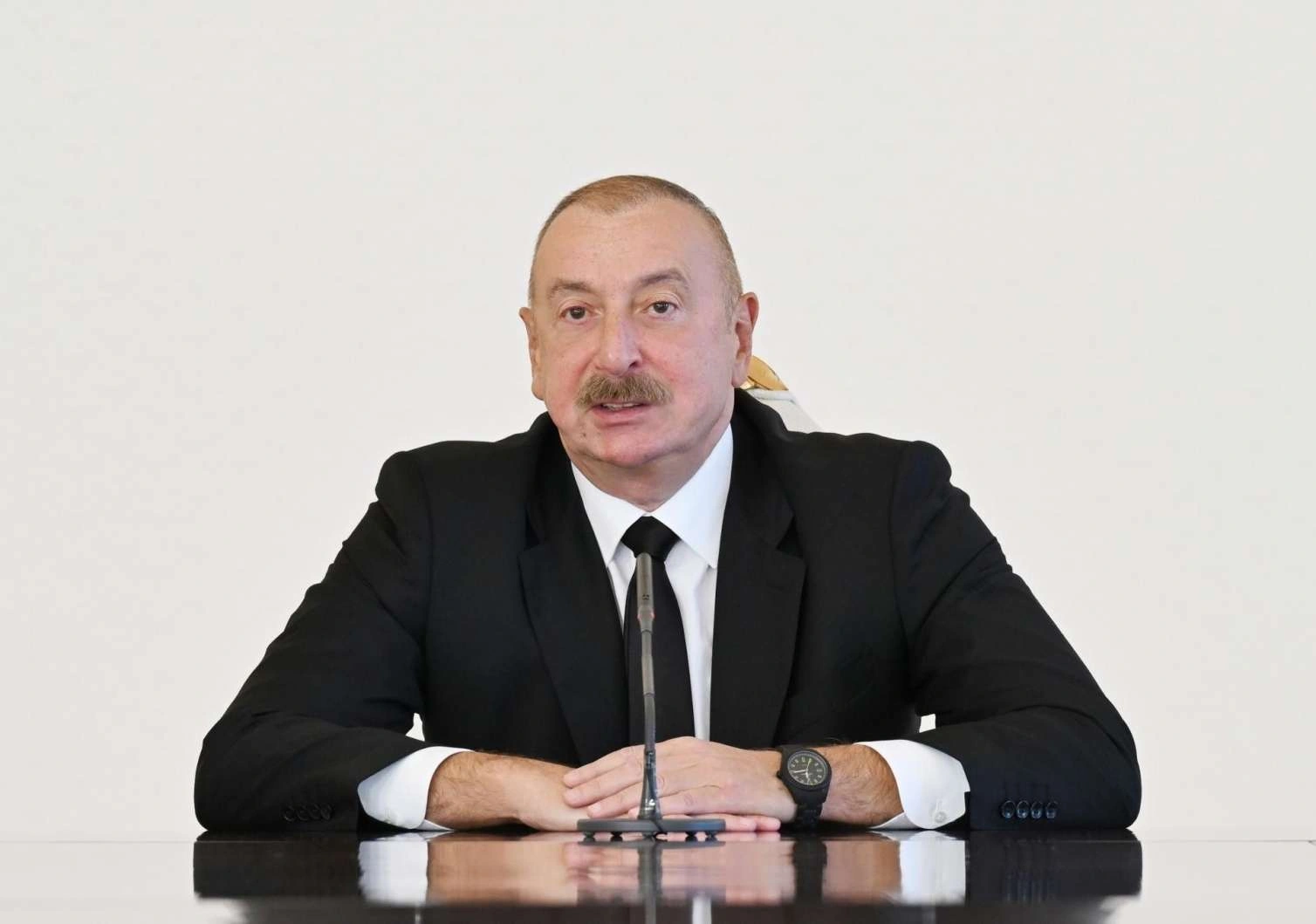 Президент обратился к участникам конференции в Баку