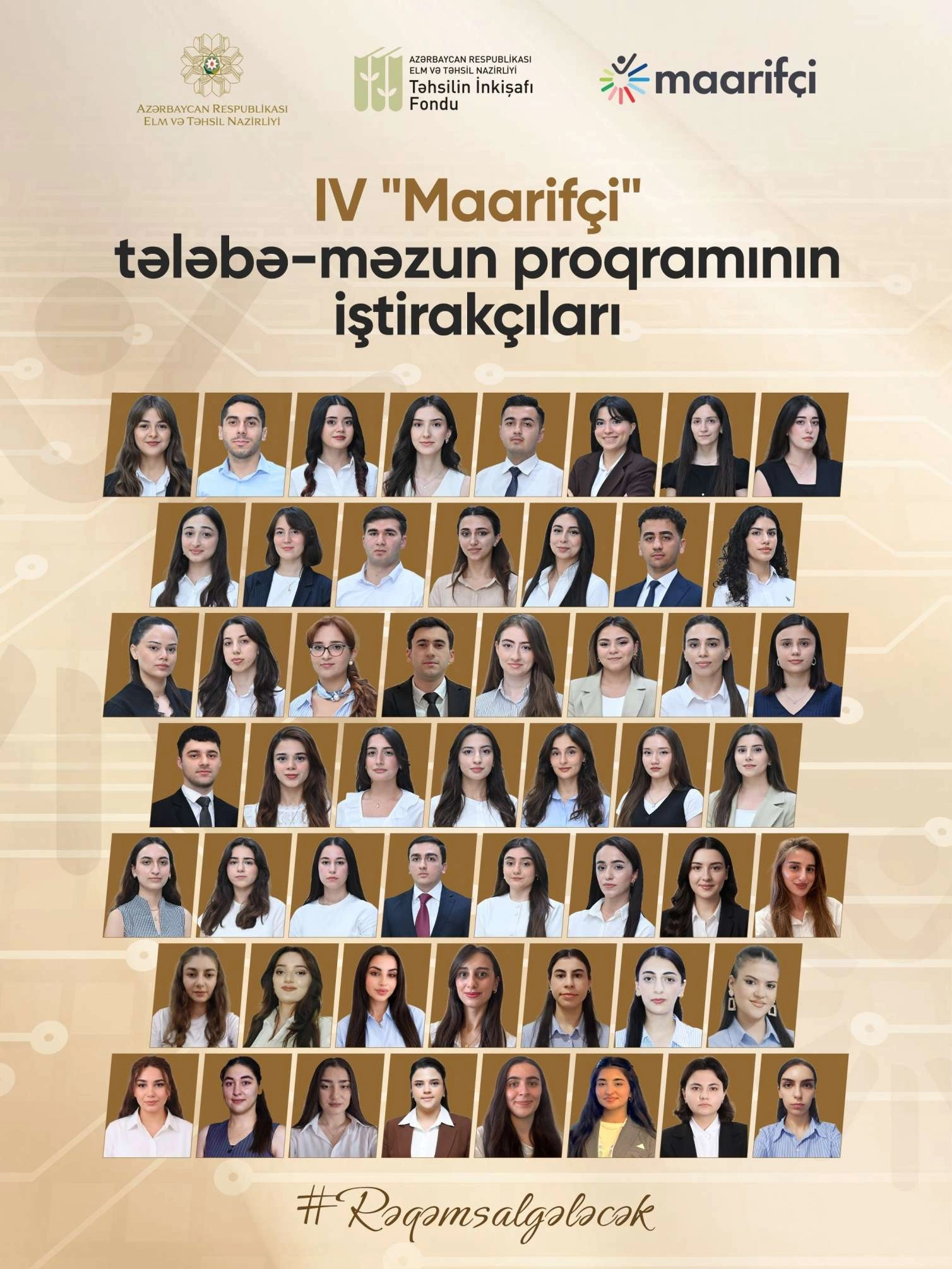 IV “Maarifçi” tələbə-məzun proqramının iştirakçıları ilə görüş keçirilib