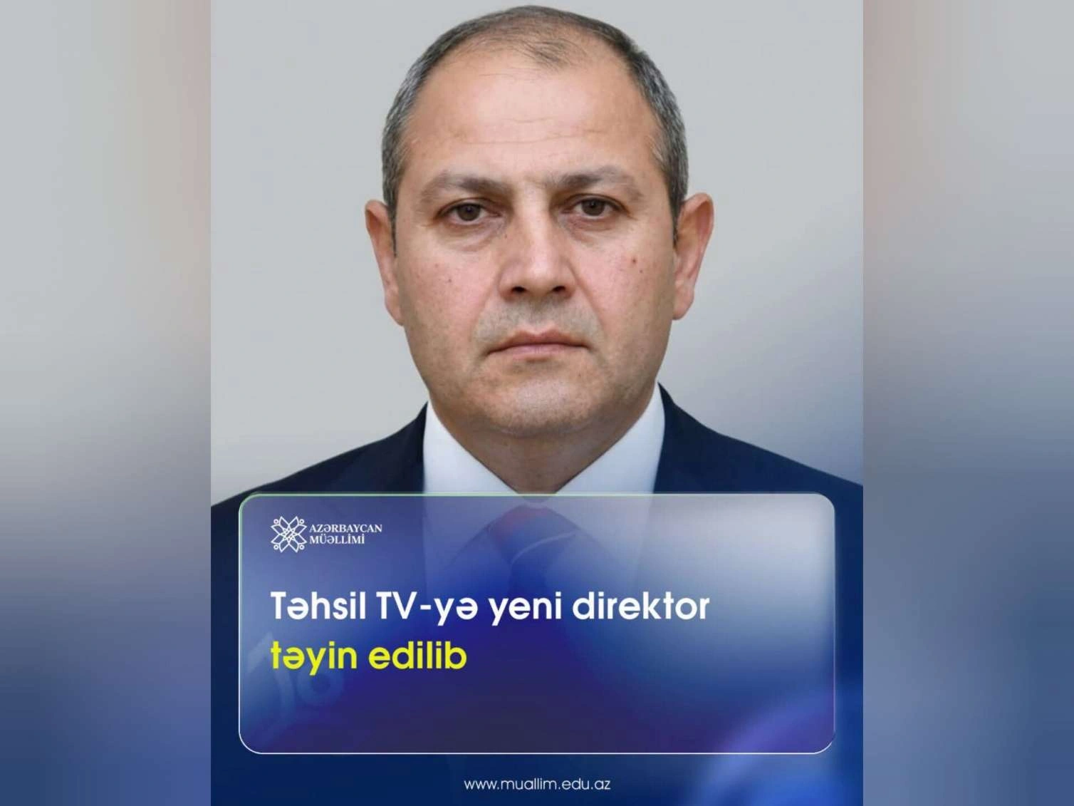 Təhsil TV-yə yeni direktor təyin edilib
