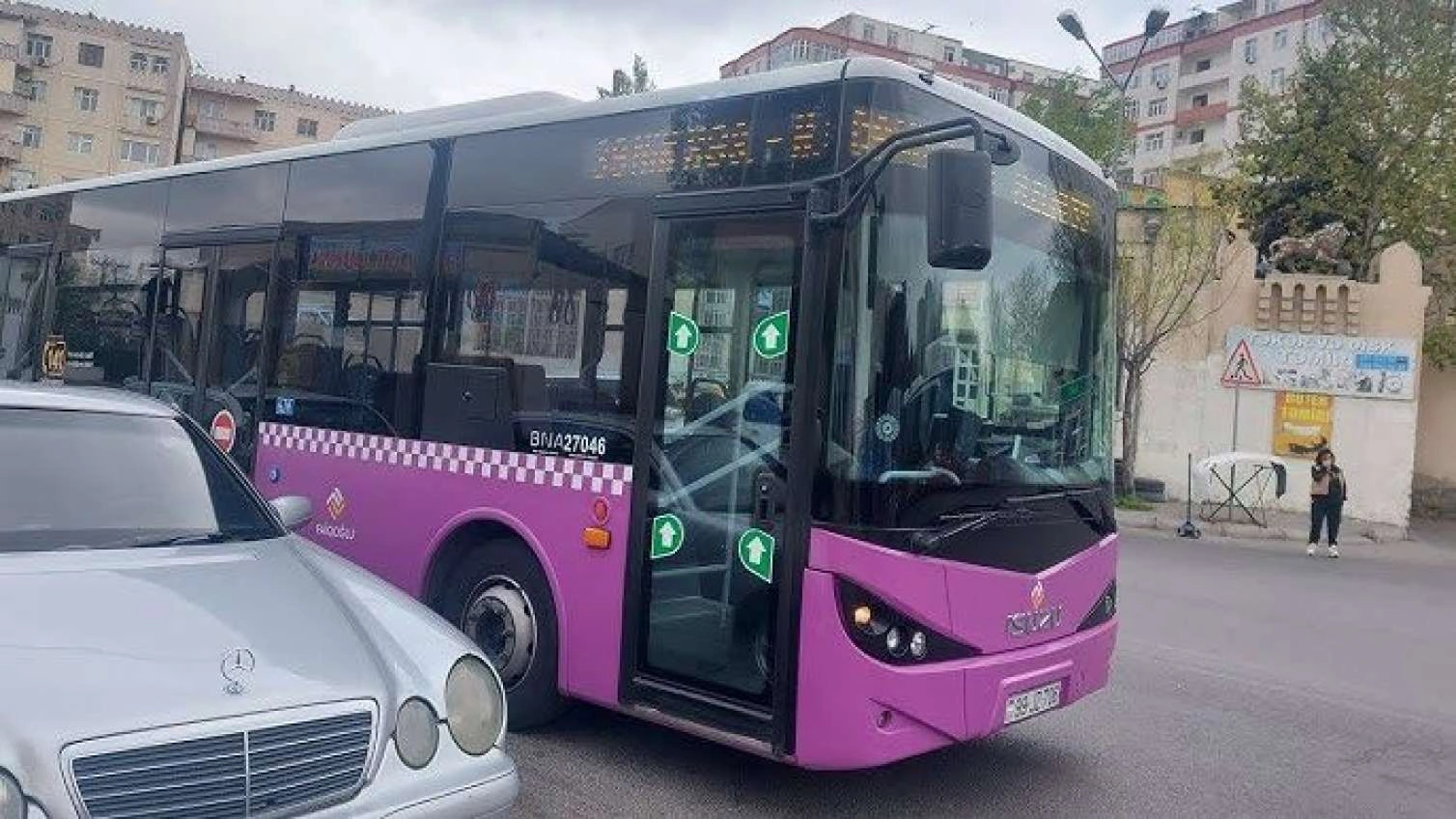 39 nömrəli marşrutun hərəkəti