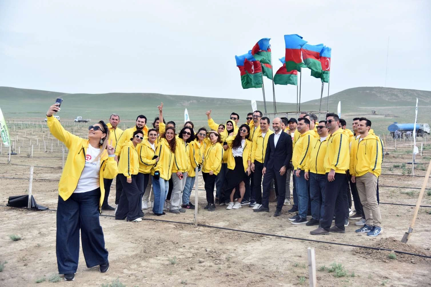 “Gələcəyə yaşıl miras” devizi ilə 40 min ağac əkildi