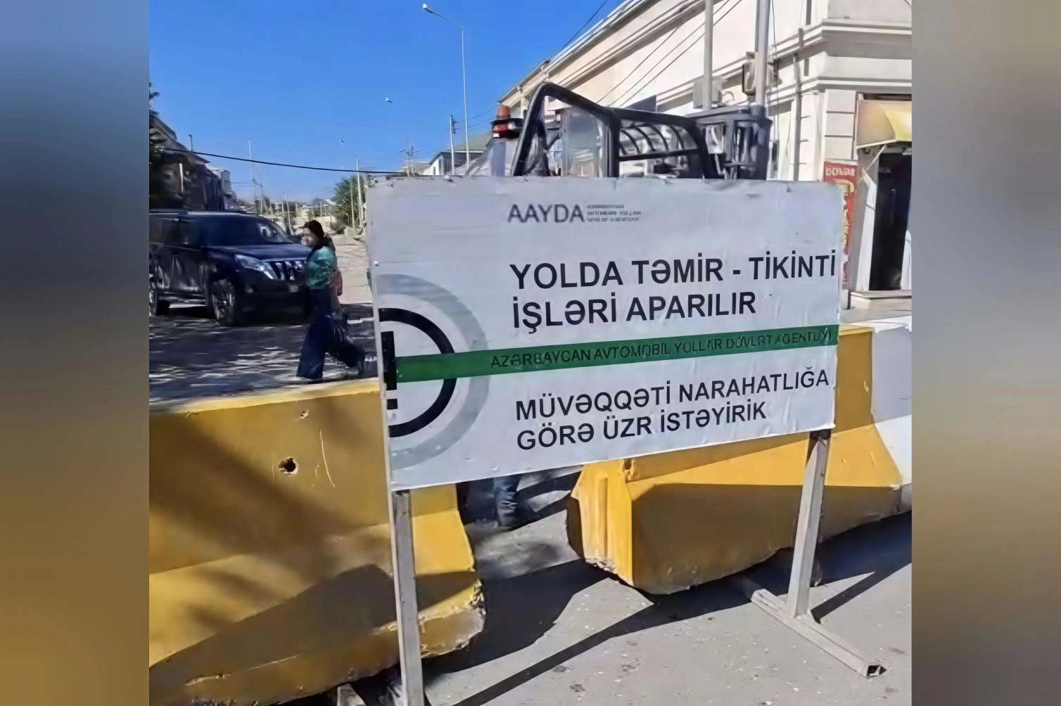 Binəqədi yolu da “bloklandı”: Dərslərə 3 gün qalmış...