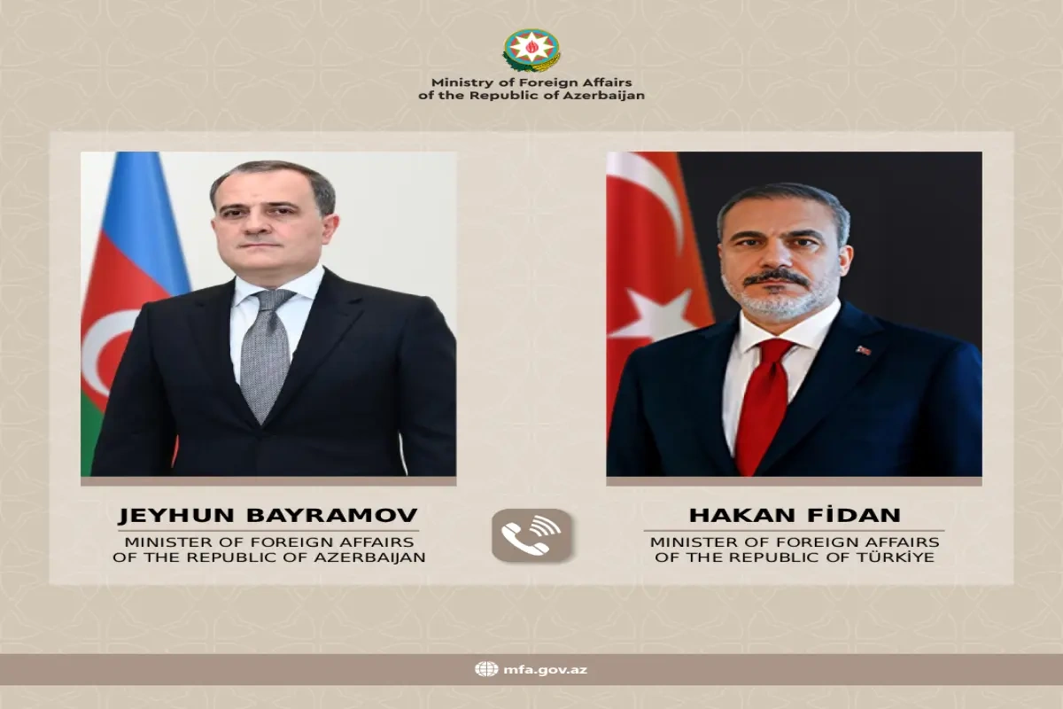 Ceyhun Bayramov Hakan Fidanla danışdı