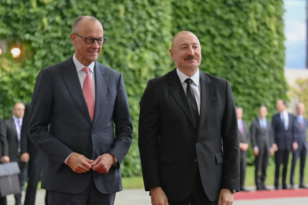 İlham Əliyev Berlində Avropa İttifaqı ilə əlaqələrdən DANIŞDI