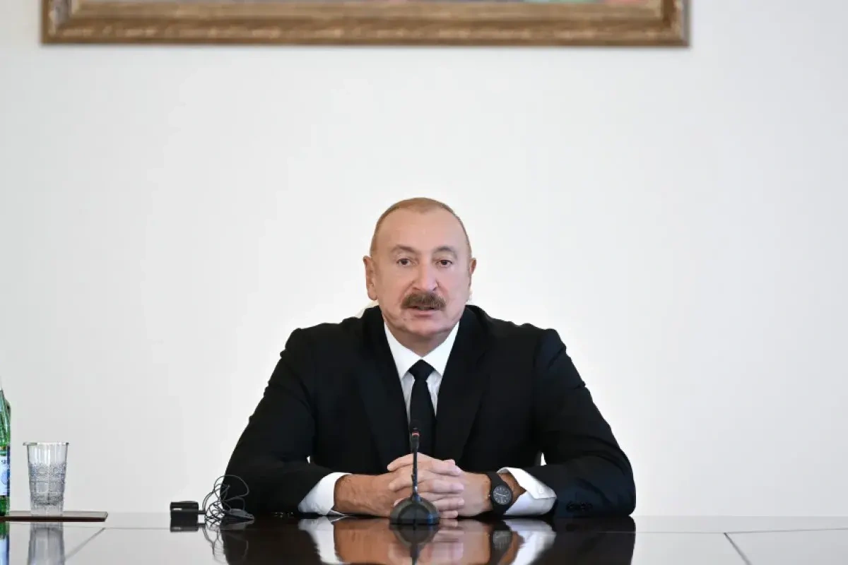 "Heç kimin qabağında baş əymirik və əyməyəcəyik" - İlham Əliyev