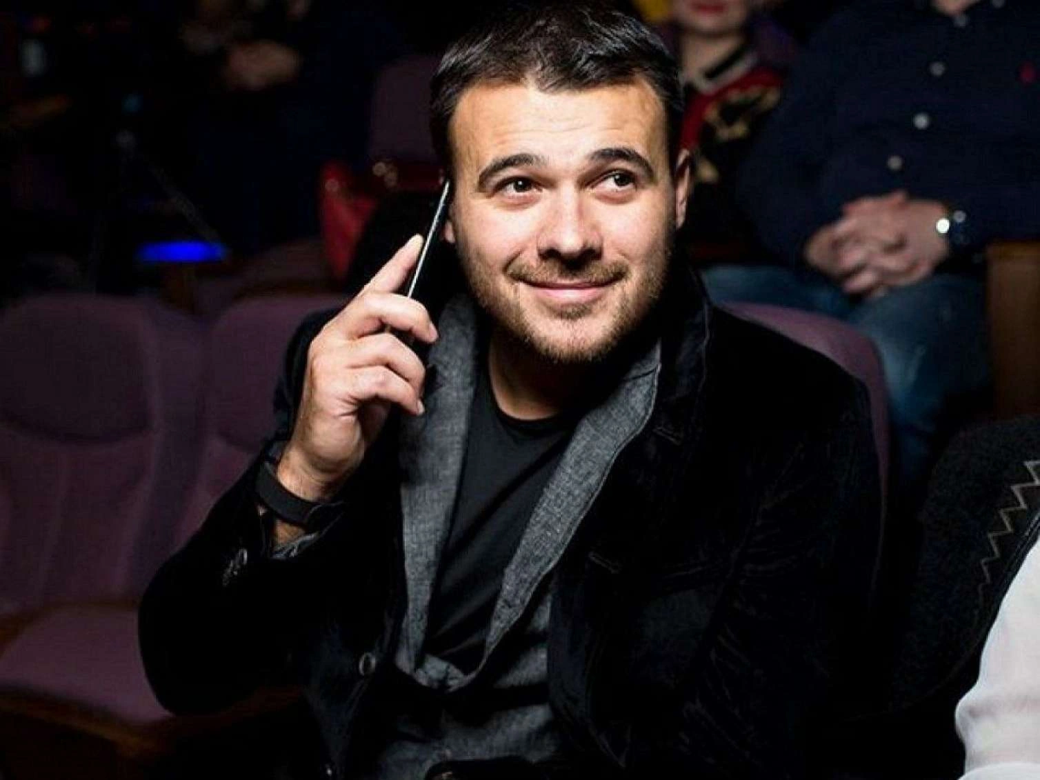 Emin Ağalarov Hollivud ulduzu ilə bir arada