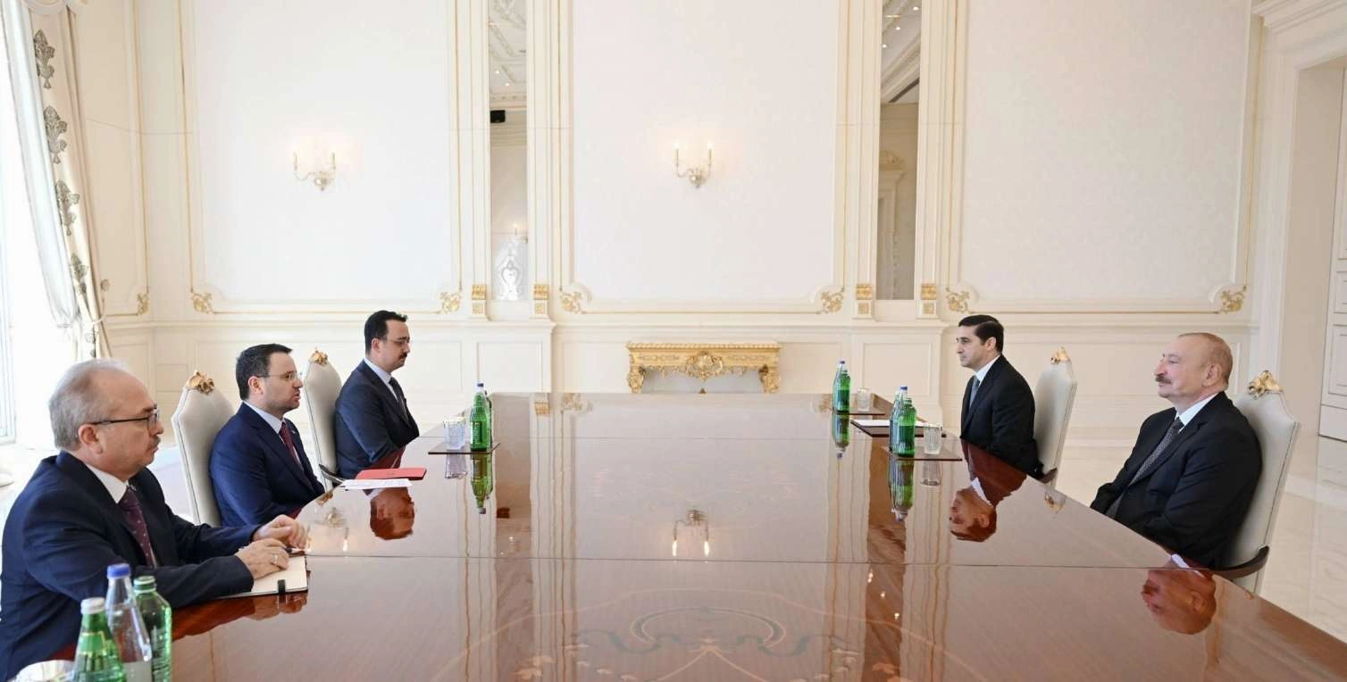İlham Əliyev Türkiyənin ədliyyə nazirini qəbul etdi