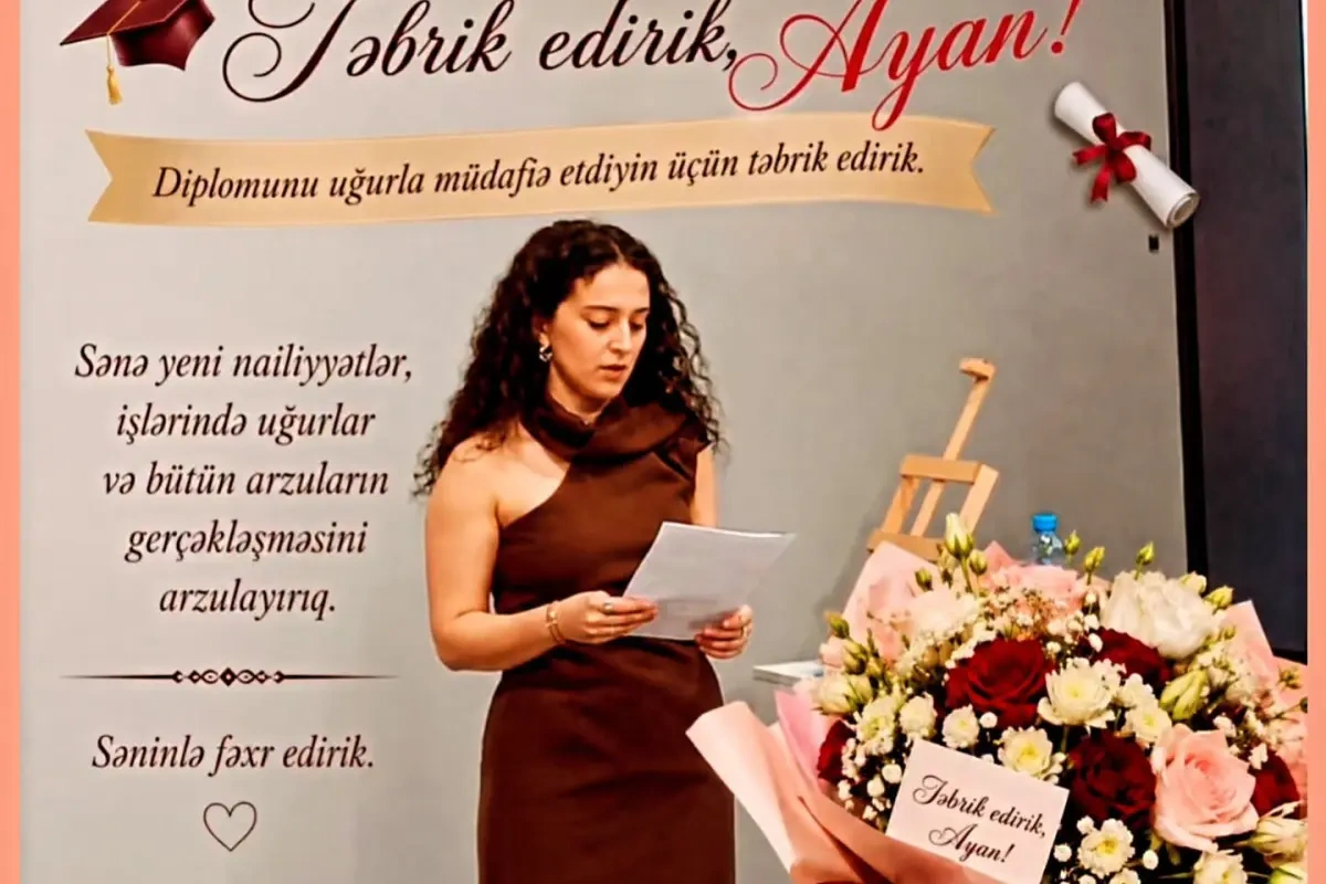 Cahangir Novruzovun nəvəsi məzun oldu - FOTO