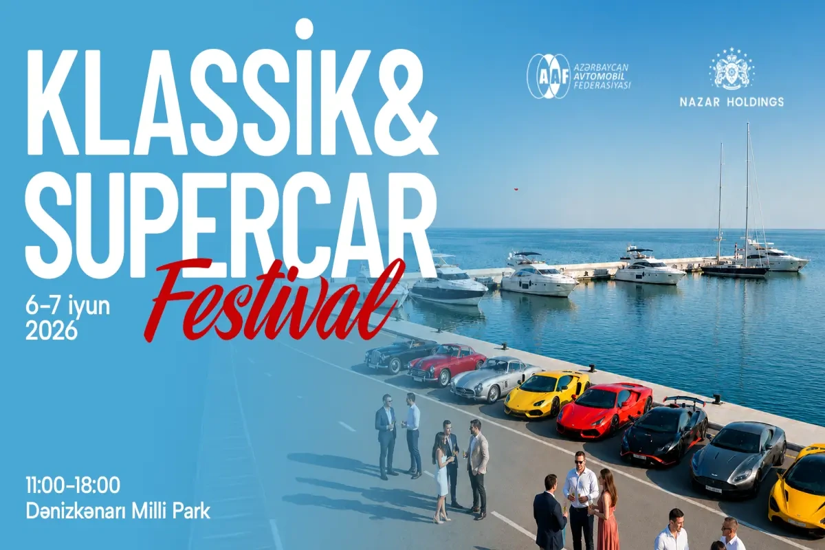 Bulvarda klassik və sürət avtomobillərinin festivalı keçiriləcək