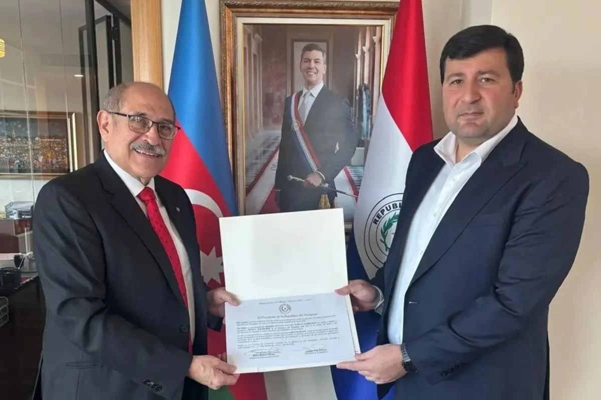 Paraqvay Azərbaycana fəxri konsul təyin etdi