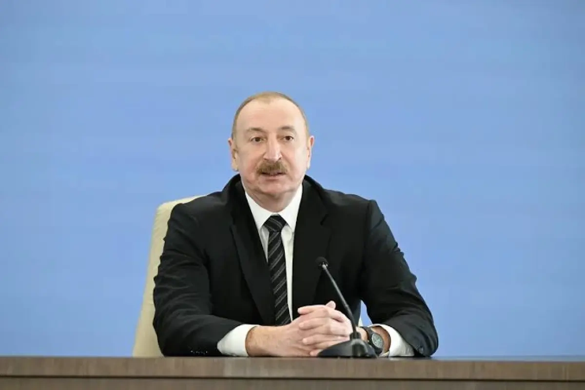 İlham Əliyev dünya çempionatının açılış mərasimində